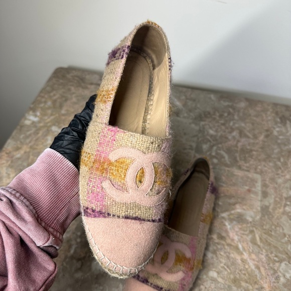 Chanel Tweed Espadrilles size 40 - Picture 7 of 10